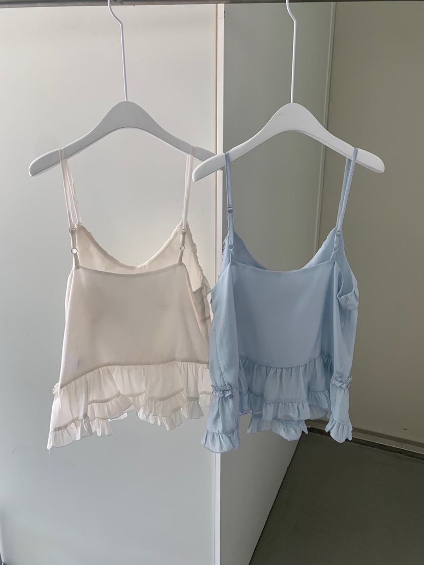 SHOP POSTER韓國直郵㊣東大門實拍女裝新款熱賣推薦吊帶背心SHOP_POSTER吊帶/背心
