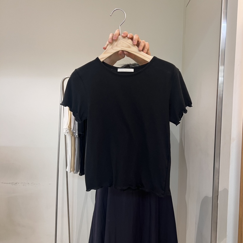 OUTRENE韓國直郵㊣東大門實拍女裝新品時尚熱賣25春夏推薦T恤OUTRENET恤圖色4