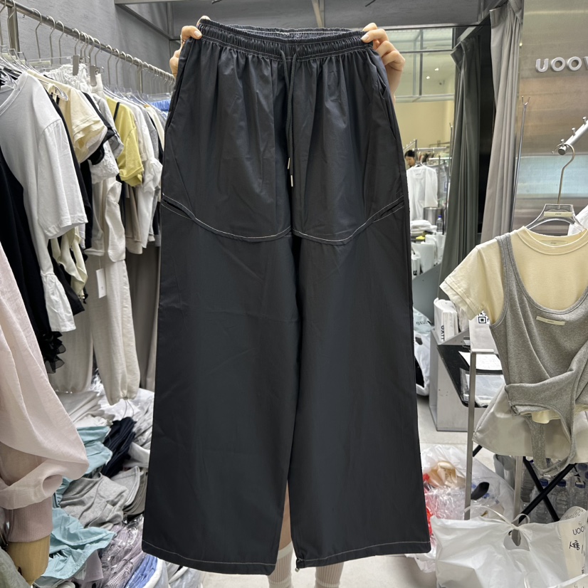 UOOV韓國直郵㊣東大門實拍女裝新品熱賣休閑時尚人氣休閑褲UOOV休閑褲圖色2