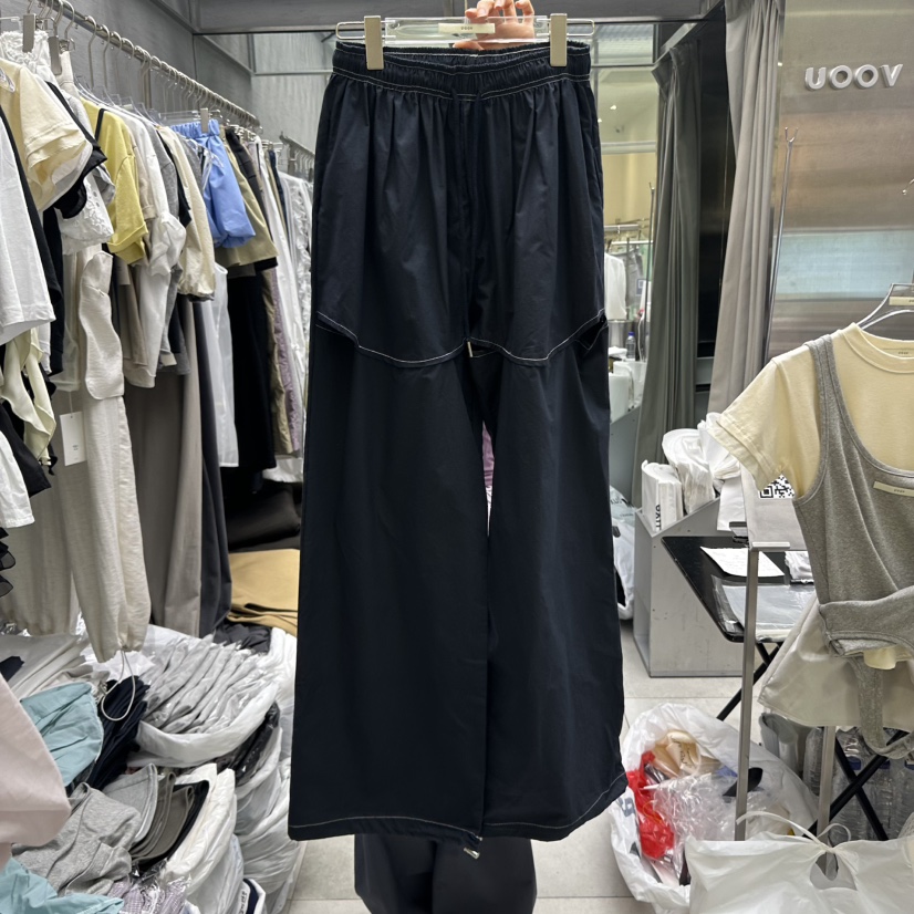 UOOV韓國直郵㊣東大門實拍女裝新品熱賣休閑時尚人氣休閑褲UOOV休閑褲圖色3