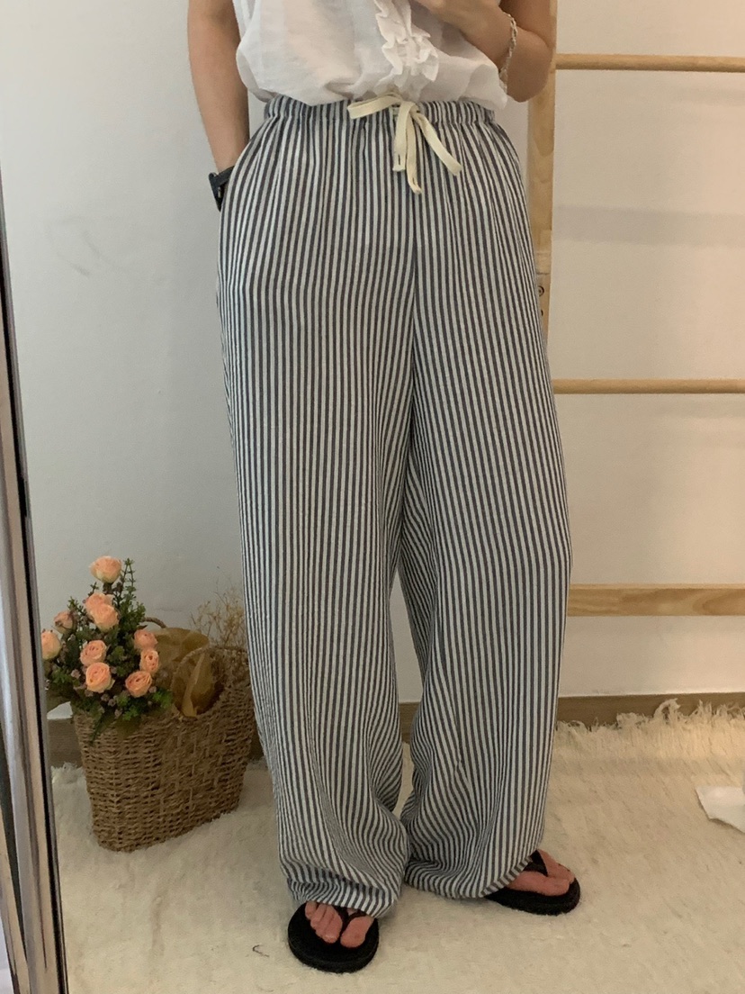 RIVER RAIN韓國直郵㊣女裝新品熱賣時尚休閑25春夏推薦休閑褲RIVER RAIN休閑褲