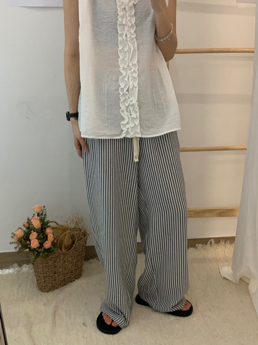 RIVER RAIN韓國直郵㊣女裝新品熱賣時尚休閑25春夏推薦休閑褲RIVER RAIN休閑褲