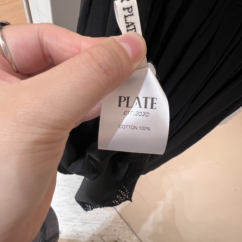 PLATE韓國直郵㊣女裝新品推薦休閑熱賣人氣25春夏時尚連衣裙PLATE連衣裙