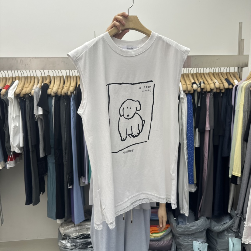 SPECIAL直郵韓國代購㊣女裝新品熱賣休閑推薦25春夏吊帶背心SPECIAL吊帶/背心圖色4