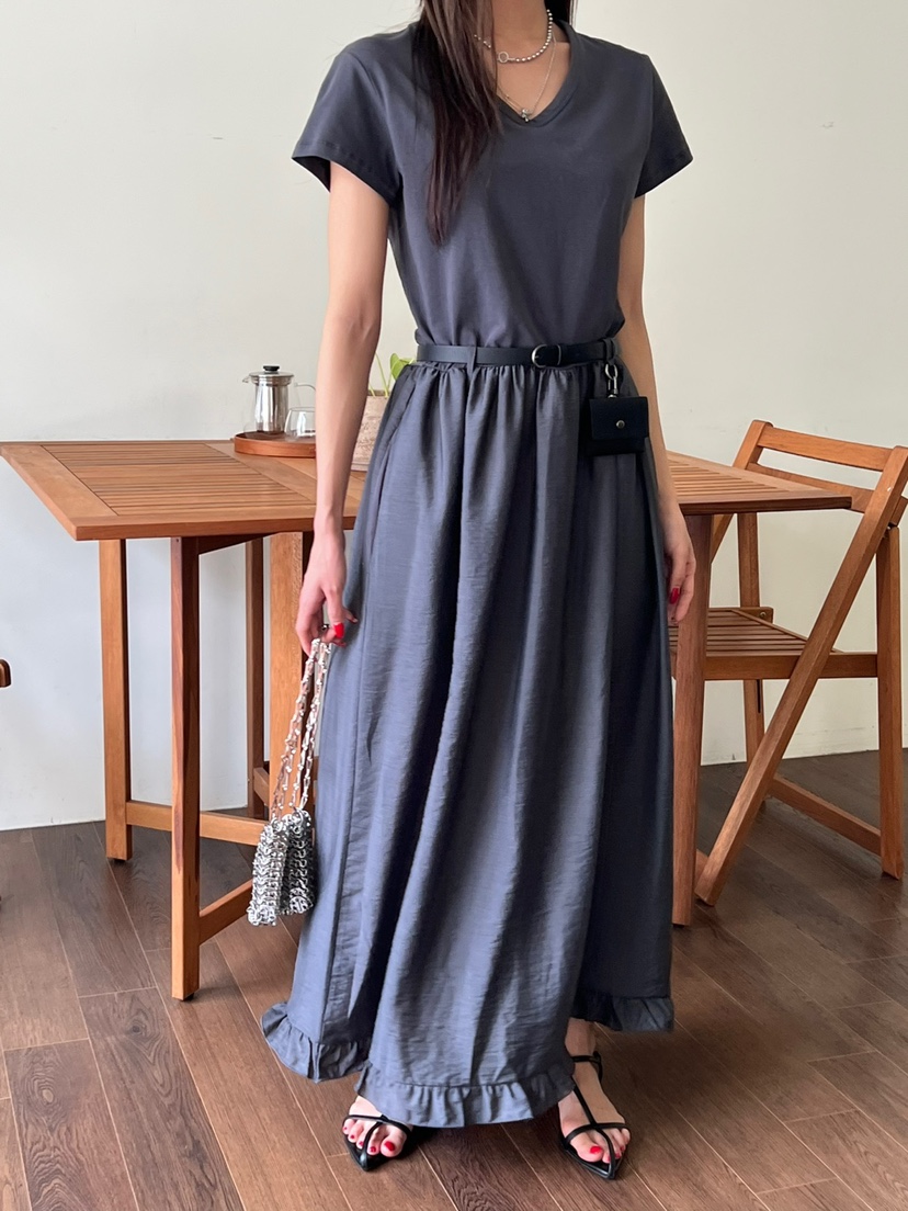 SPECIAL韓國直郵㊣女裝新款時尚休閑熱賣人氣連衣裙不含腰帶SPECIAL連衣裙