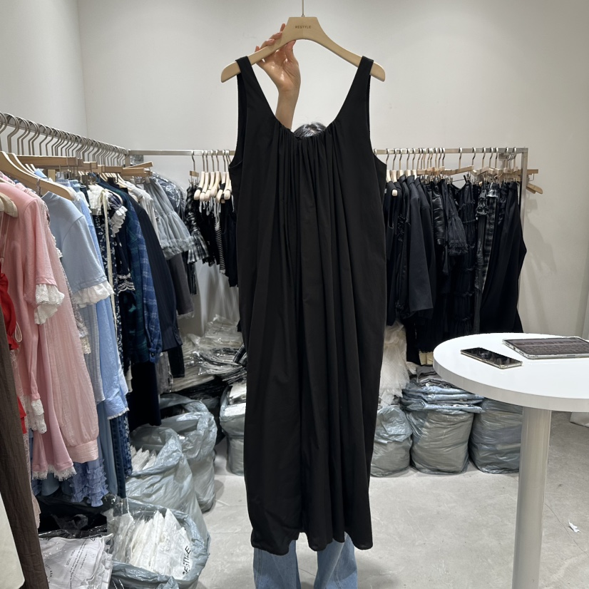 RE STYLE-Q直郵韓國代購㊣女裝新款熱賣時尚25春夏連衣裙RE STYLE連衣裙圖色3