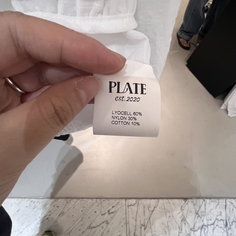 PLATE韓國㊣直郵東大門代購女裝新款時尚人氣襯衫蕾絲衫蕾絲PLATE襯衫/蕾絲衫