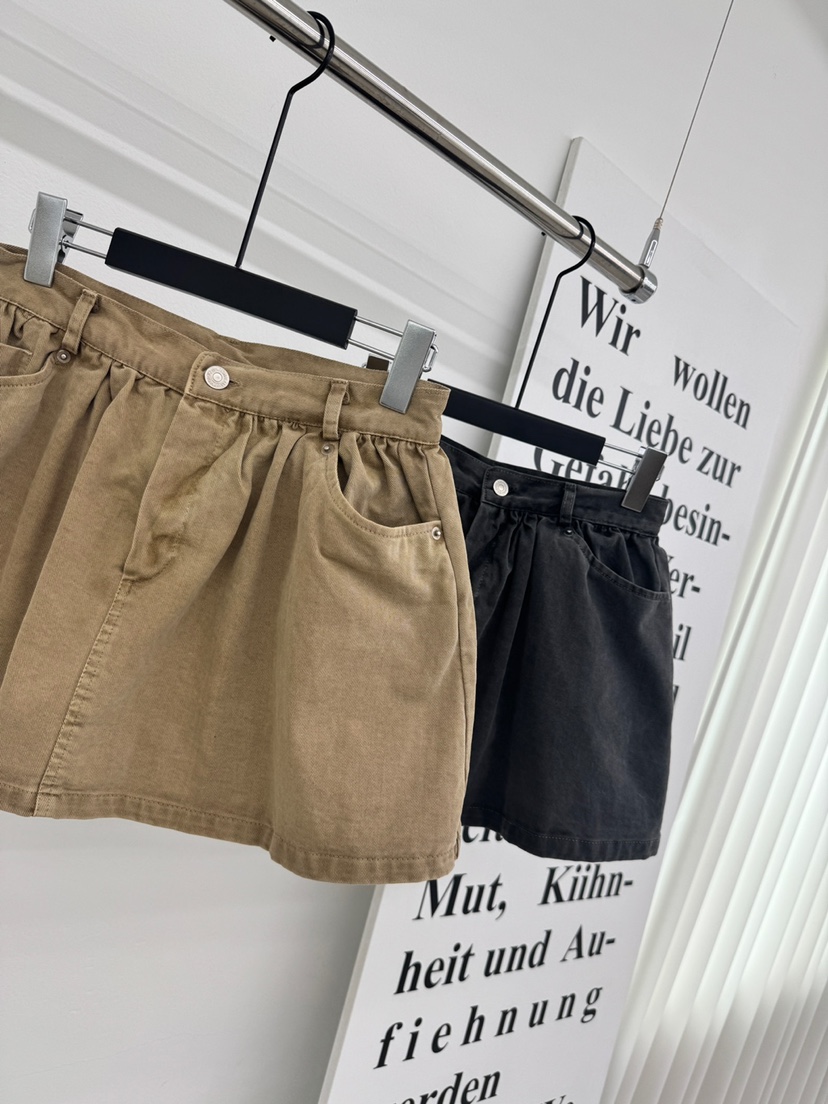 RED-A韓國㊣直郵東大門代購女裝新款25春夏時尚人氣休閑裙褲RED-A裙褲