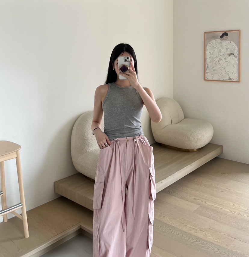 AMUSE SEOUL韓國㊣直郵東大門代購女裝新款人氣25春夏吊帶背心AMUSE SEOUL吊帶/背心