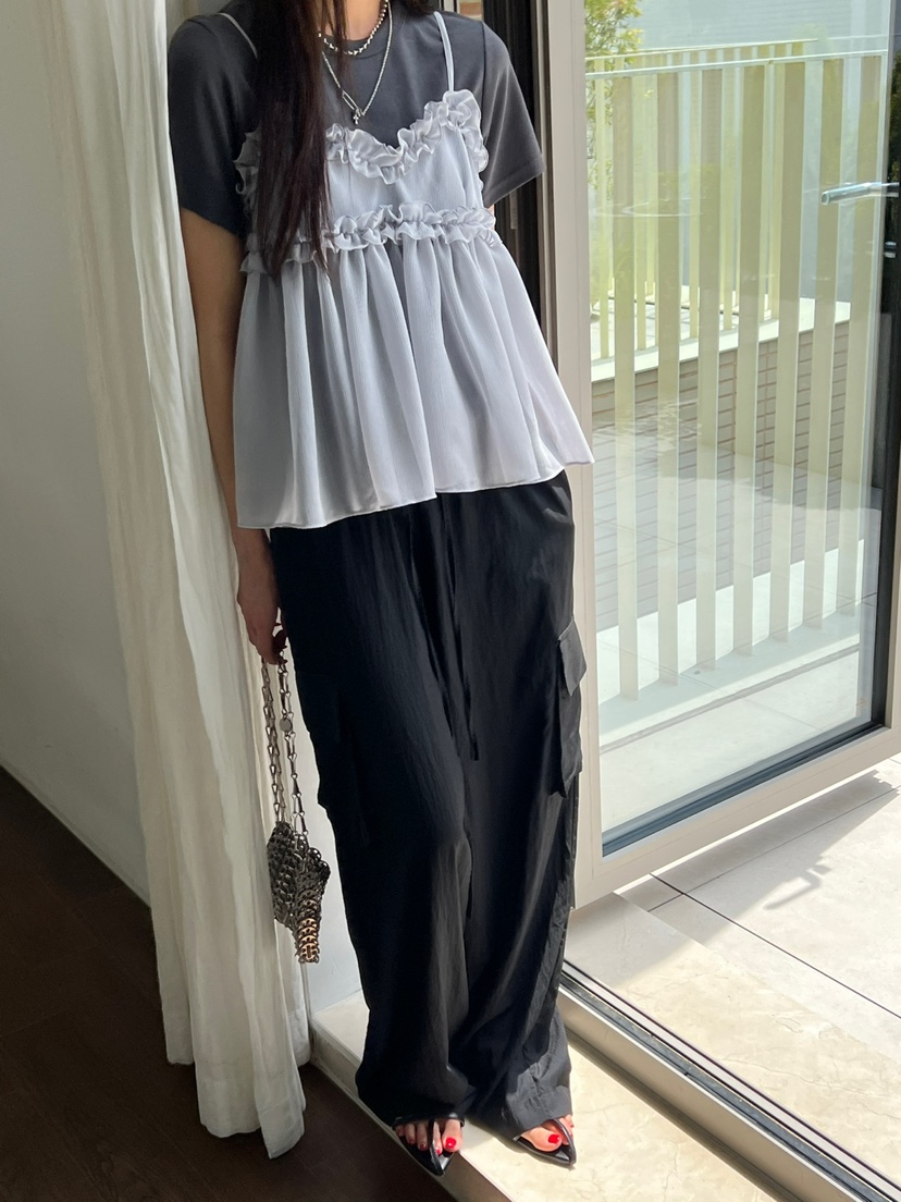 SPECIAL韓國直郵㊣東大門實拍女裝新品推薦人氣熱賣吊帶背心SPECIAL吊帶/背心