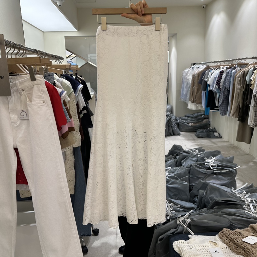 TOMGIRL韓國㊣直郵東大門代購女裝新品25春夏休閑時尚人氣長裙TOMGIRL長裙