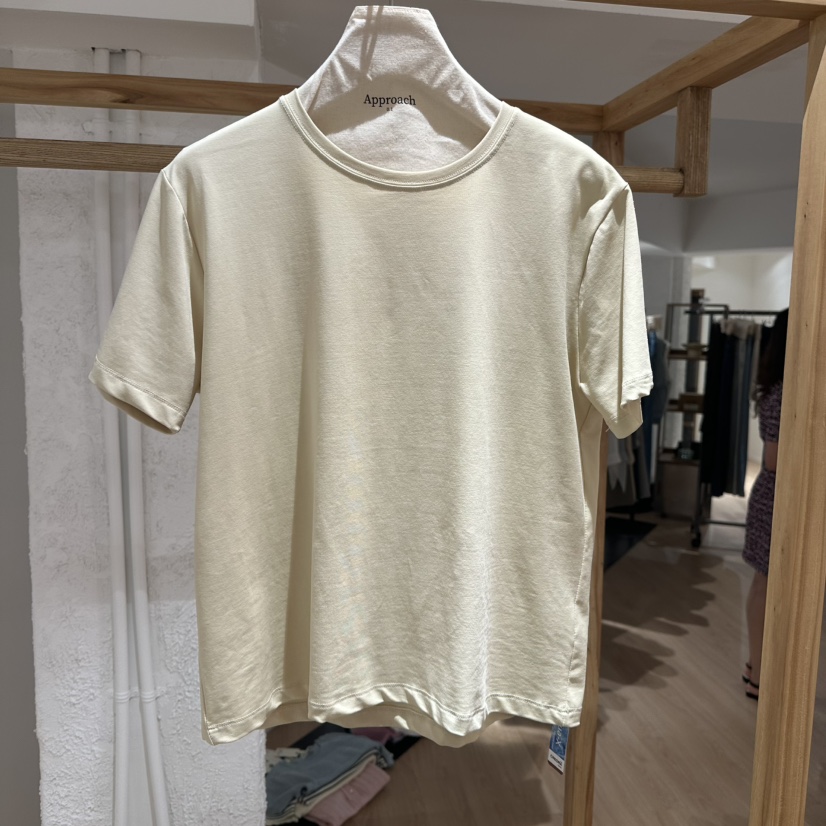 APPROACH0.1韓國直郵㊣女裝新品25春夏熱賣人氣推薦時尚T恤APPROACH0.1T恤圖色5