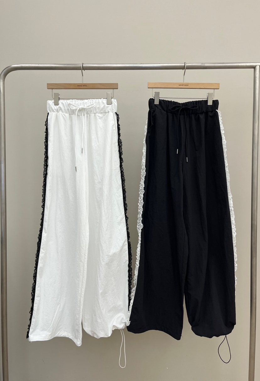AMUSE SEOUL直郵韓國代購㊣女裝新品25春夏熱賣推薦休閑褲AMUSE SEOUL休閑褲
