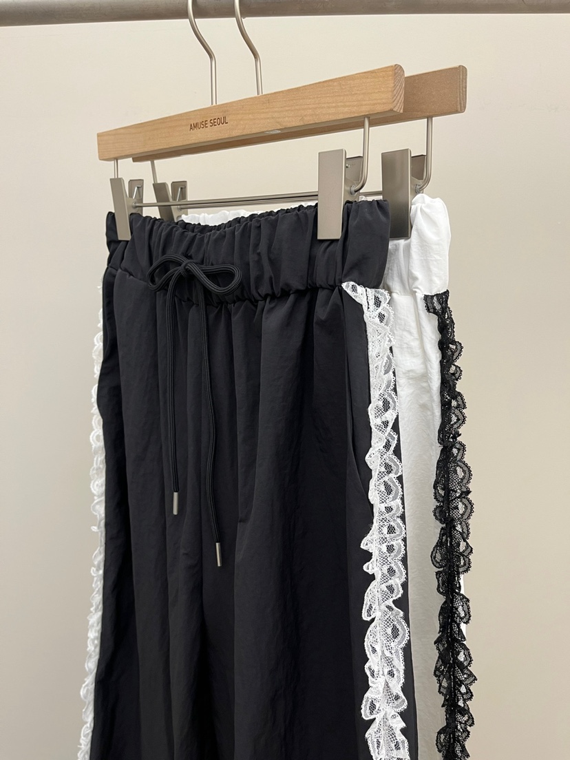 AMUSE SEOUL直郵韓國代購㊣女裝新品25春夏熱賣推薦休閑褲AMUSE SEOUL休閑褲