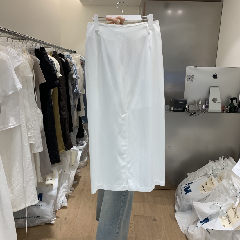 MEET ME韓國直郵㊣女裝新品時尚人氣熱賣25春夏半身裙中短裙MEET ME半身裙/中短裙