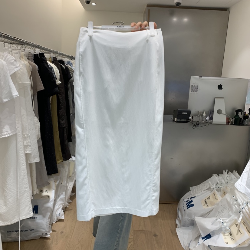MEET ME韓國直郵㊣女裝新品時尚人氣熱賣25春夏半身裙中短裙MEET ME半身裙/中短裙圖色3