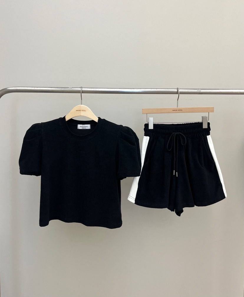 AMUSE SEOUL韓國直郵㊣東大門實拍女裝新品人氣套裝兩件套AMUSE SEOUL套裝圖色3