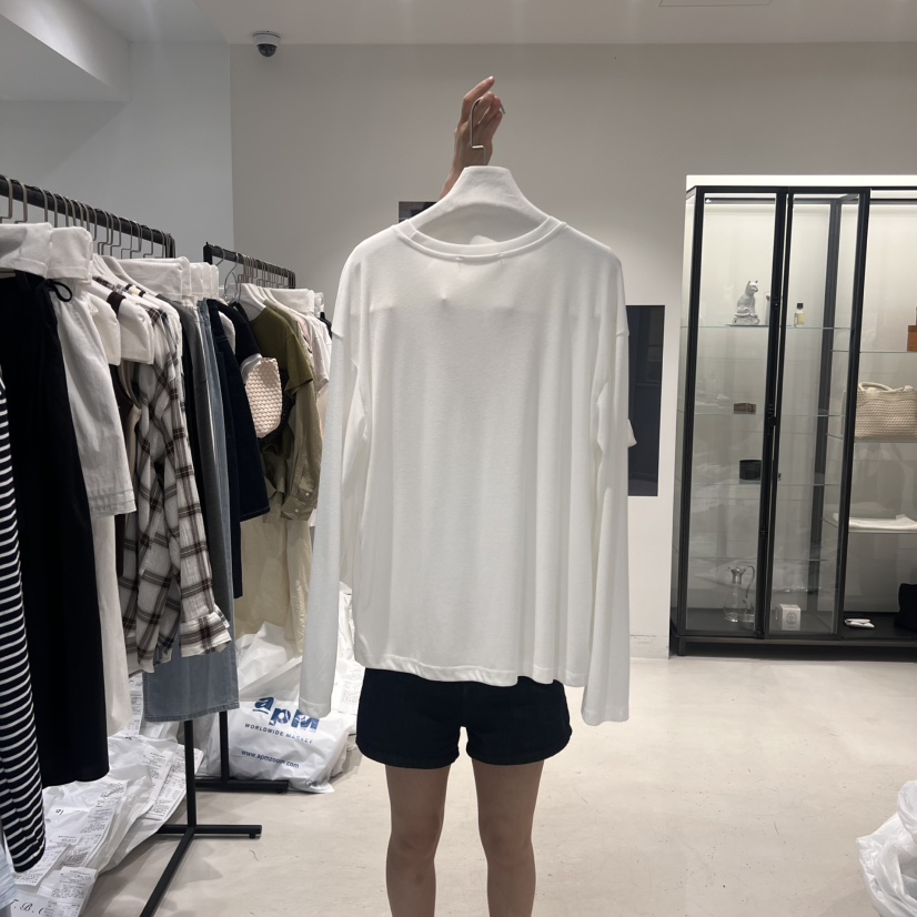 THE BRUNCH直郵韓國代購㊣女裝新款時尚人氣熱賣休閑長袖T恤THE BRUNCH長袖T恤