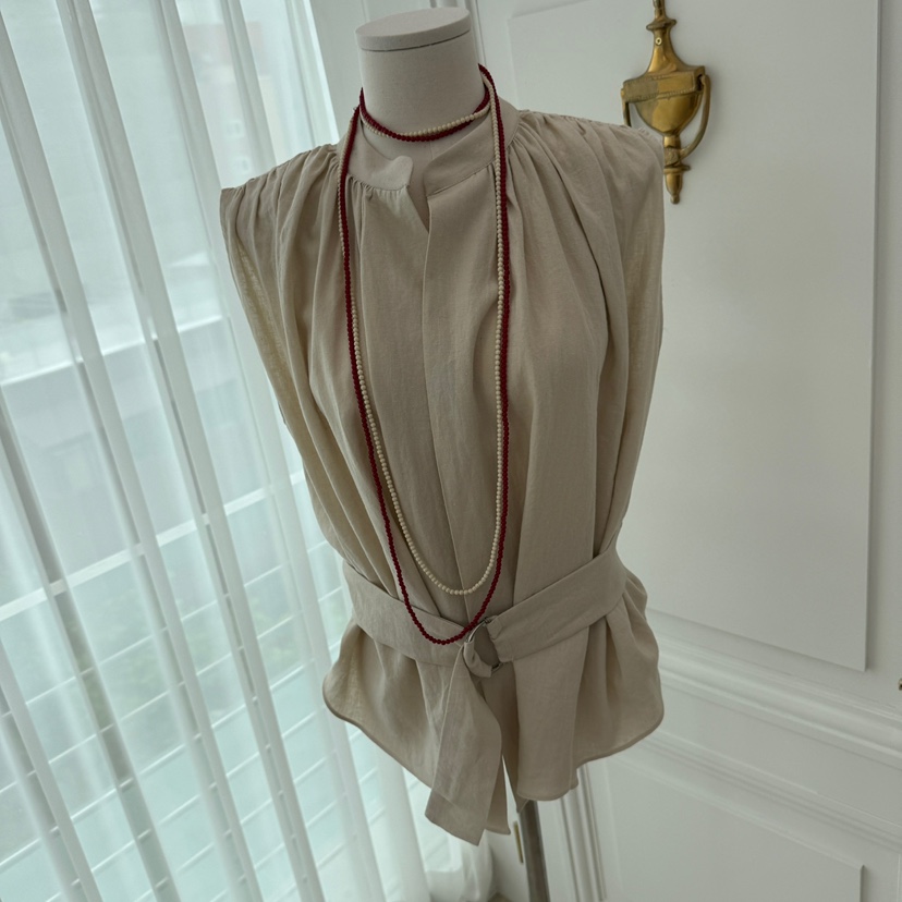 VICTORIA QUEEN韓國㊣直郵東大門代購女裝新品休閑襯衫蕾絲衫VICTORIA QUEEN襯衫/蕾絲衫