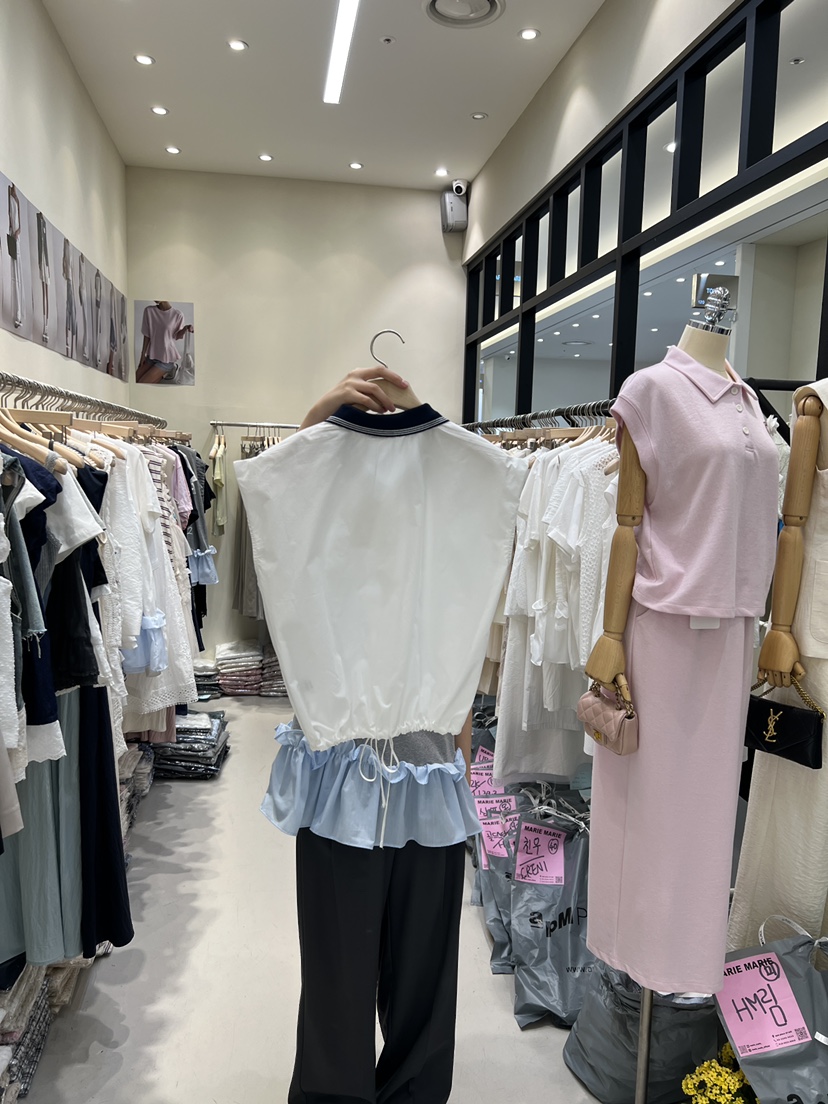 MARIE MARIE直郵韓國代購㊣女裝新款推薦人氣時尚襯衫蕾絲衫MARIE MARIE襯衫/蕾絲衫