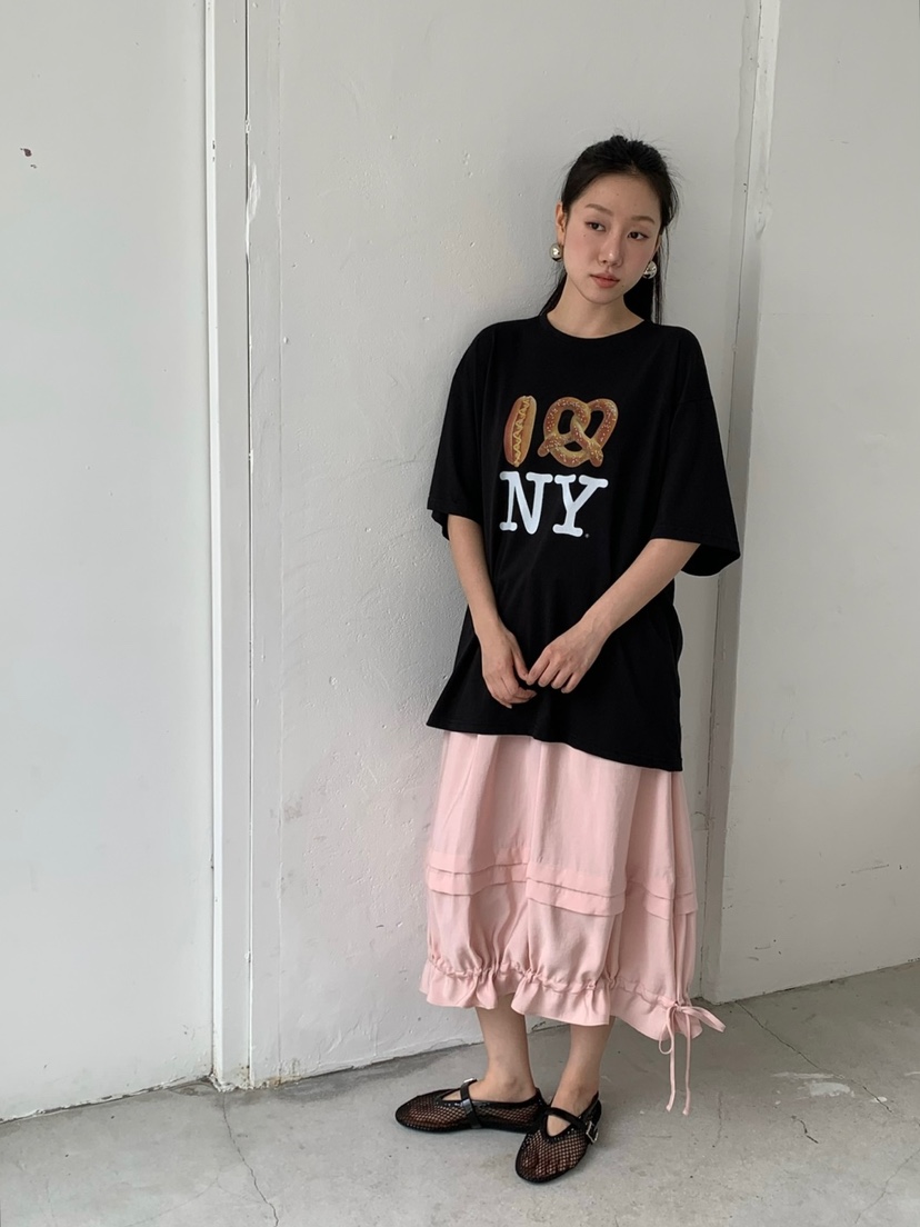 LOVE MY SANTA韓國直郵㊣女裝新品推薦熱賣休閑25春夏長裙Santa/LOVE MY SANTA長裙