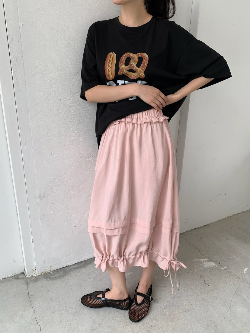 LOVE MY SANTA韓國直郵㊣女裝新品推薦熱賣休閑25春夏長裙Santa/LOVE MY SANTA長裙