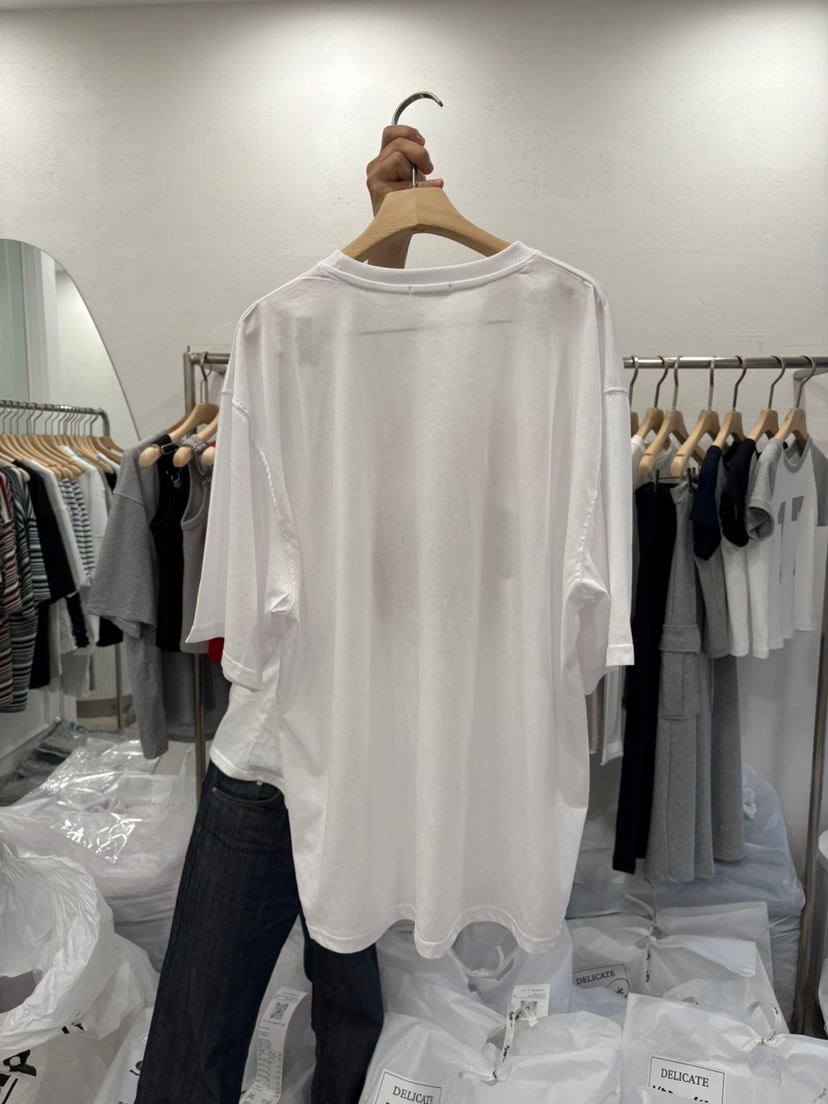 DELICATE直郵韓國代購㊣女裝新品休閑推薦人氣熱賣25春夏T恤DELICATET恤