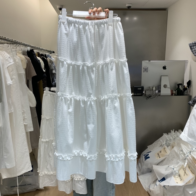 MEET ME韓國直郵㊣東大門實拍女裝新品25春夏半身裙中短裙MEET ME半身裙/中短裙圖色2
