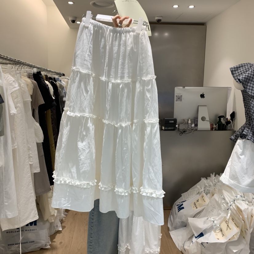 MEET ME韓國直郵㊣東大門實拍女裝新品25春夏半身裙中短裙MEET ME半身裙/中短裙圖色3