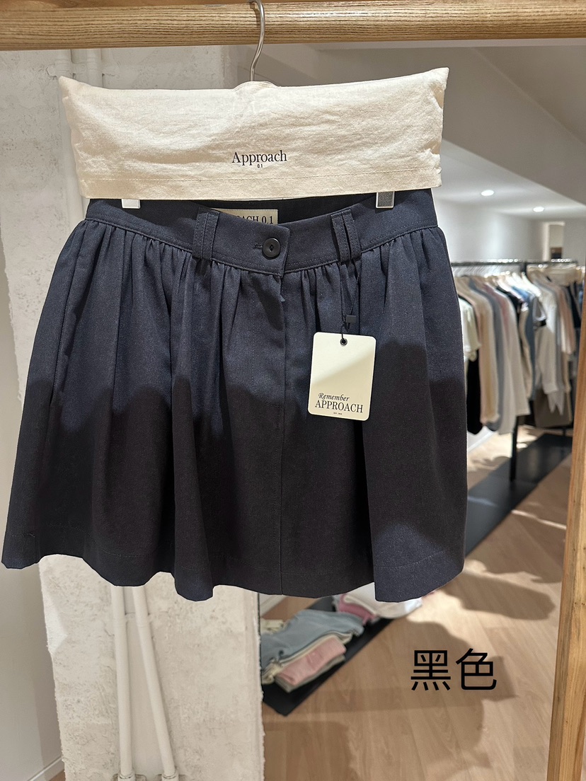 APPROACH0.1韓國直郵女士新款休閑熱賣人氣推薦職業25春夏短裙APPROACH0.1短裙圖色2