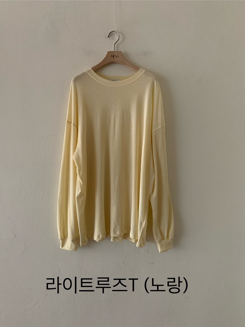 MENG韓國直郵㊣東大門實拍女裝新款休閑時尚推薦熱賣長袖T恤MENG長袖T恤圖色3