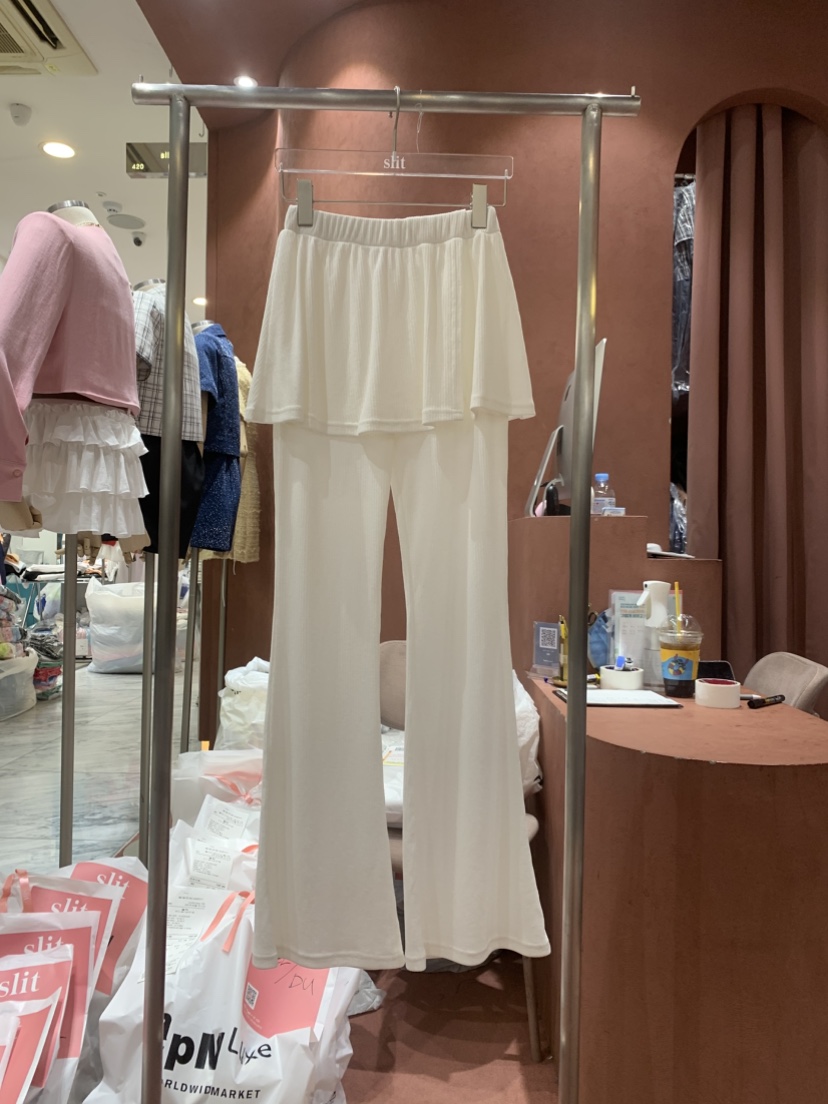 SLIT韓國直郵㊣東大門實拍女裝新品人氣推薦熱賣休閑時尚裙褲SLIT裙褲圖色2