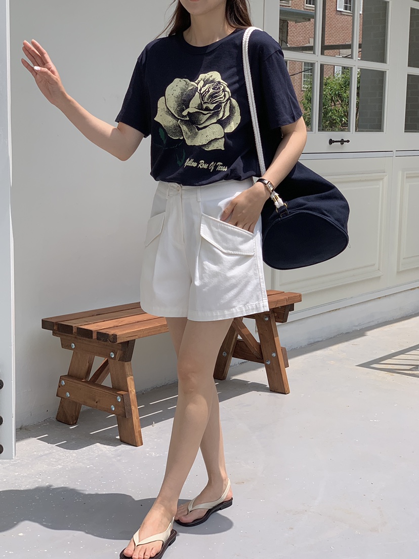 THE ABLE韓國直郵㊣女裝新款時尚熱賣推薦休閑人氣25春夏T恤THE ABLE/TAT恤