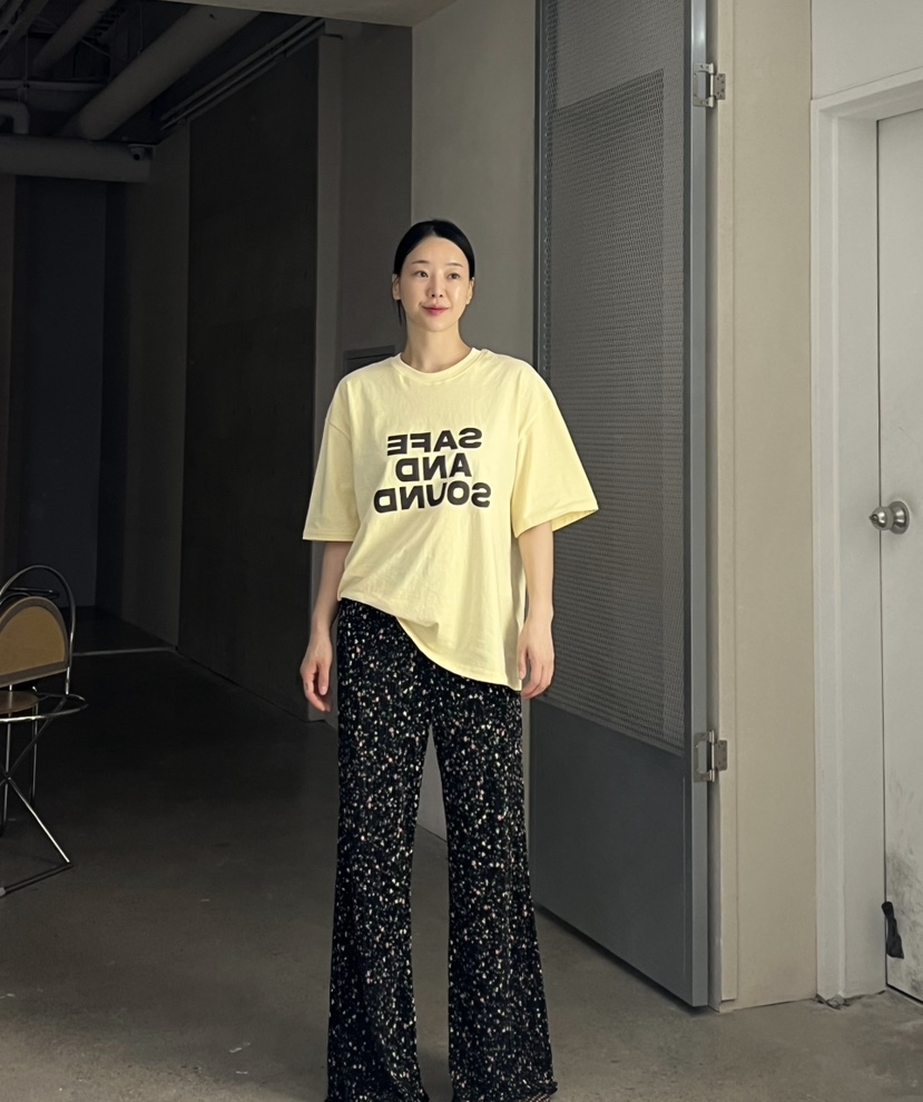 VERNI韓國直郵㊣東大門實拍女裝新品時尚25春夏推薦休閑休閑褲VERNI休閑褲