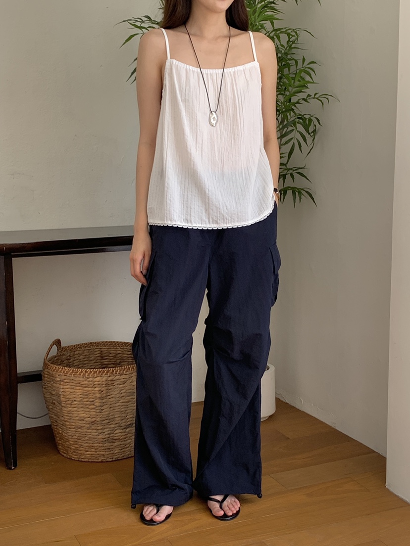 THE ABLE直郵韓國代購㊣女裝新品25春夏時尚休閑推薦休閑褲THE ABLE/TA休閑褲