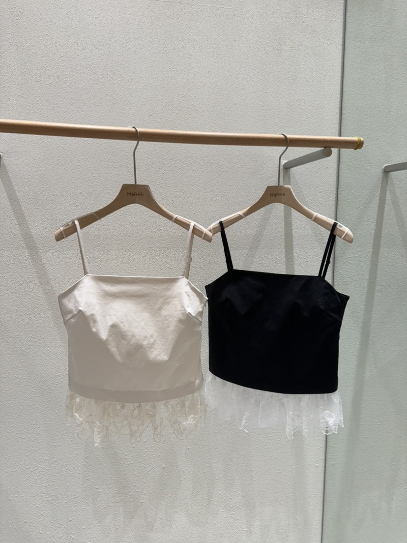 MARKE-P直郵韓國代購㊣女裝新品人氣休閑25春夏吊帶背心蕾絲MARKE-P吊帶/背心