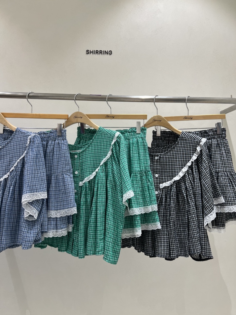 SHIRRING韓國直郵㊣東大門實拍女裝新品休閑推薦熱賣人氣裙褲SHIRRING裙褲