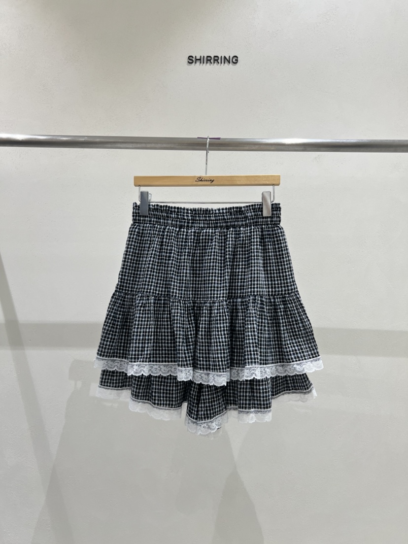 SHIRRING韓國直郵㊣東大門實拍女裝新品休閑推薦熱賣人氣裙褲SHIRRING裙褲圖色3