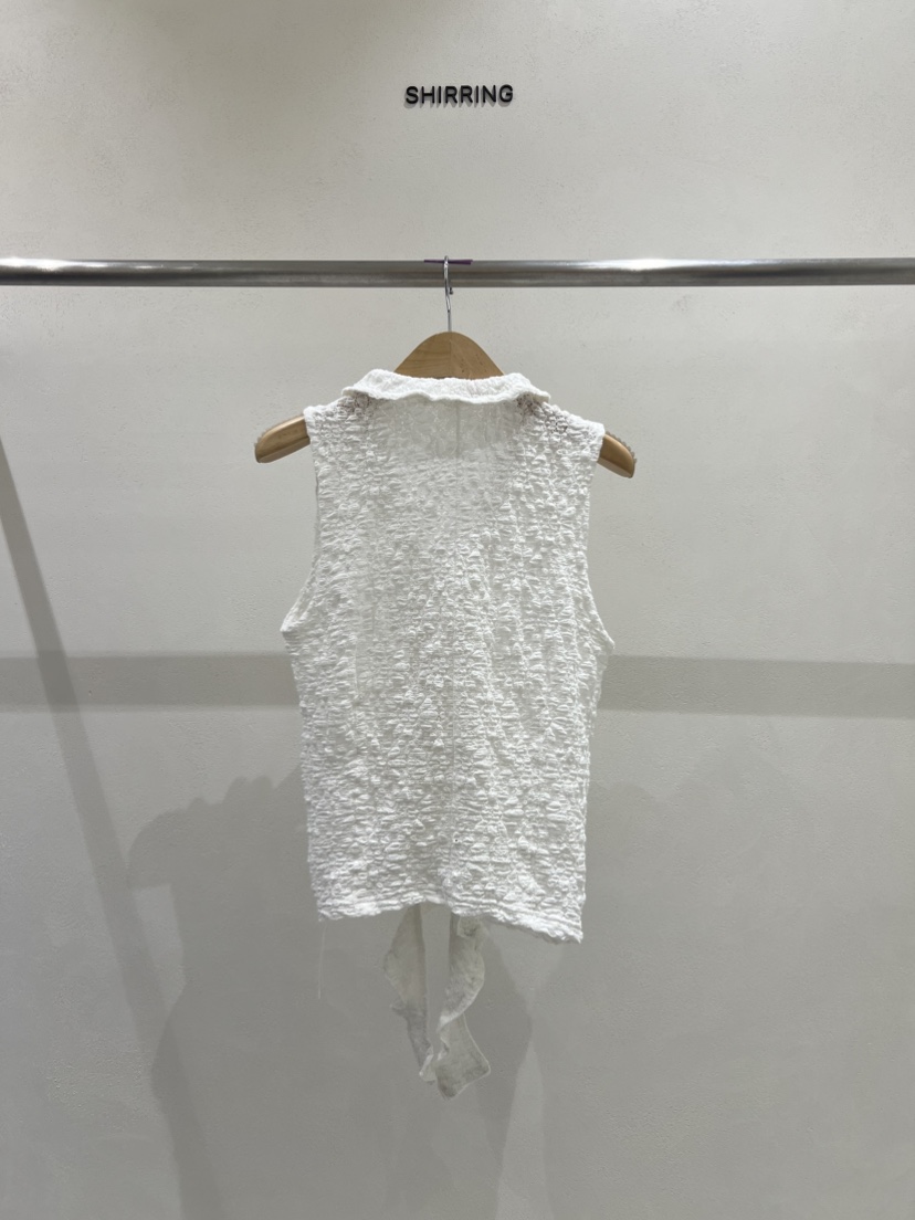SHIRRING韓國直郵㊣女裝新款推薦25春夏熱賣休閑時尚吊帶背心SHIRRING吊帶/背心