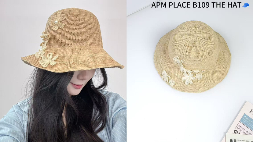 THE HAT-P韓國㊣直郵東大門代購女裝新款推薦人氣25春夏帽子THE HAT帽子