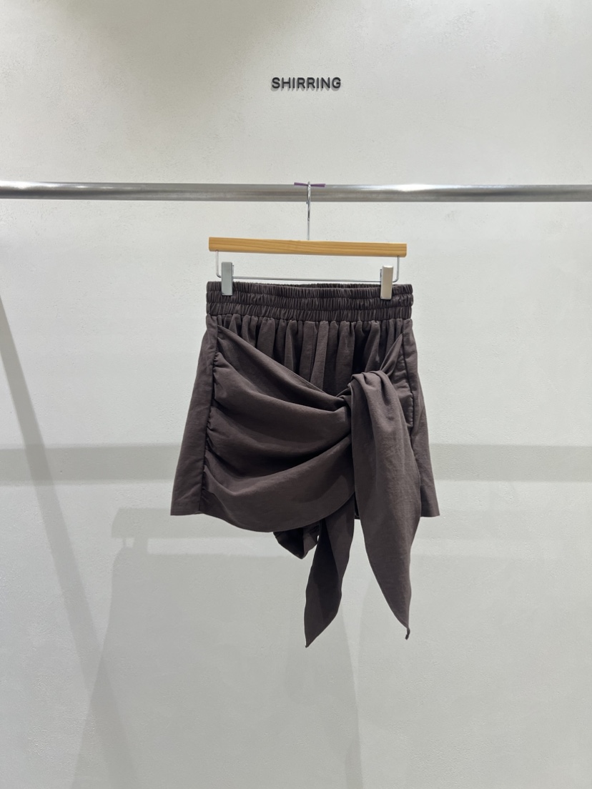 SHIRRING直郵韓國代購㊣女裝新款時尚休閑人氣25春夏推薦短褲SHIRRING短褲圖色2