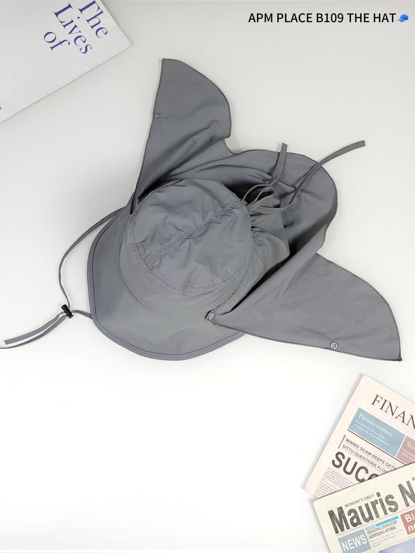 THE HAT-P韓國直郵㊣東大門實拍女裝新品熱賣帽子蝴蝶結漁夫帽紐扣THE HAT帽子圖色4