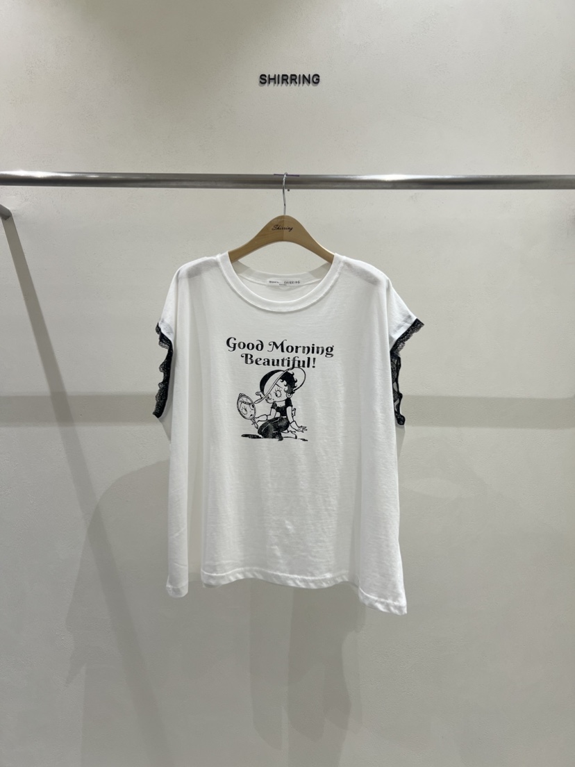 SHIRRING直郵韓國代購㊣女裝新品推薦25春夏人氣熱賣時尚T恤SHIRRINGT恤