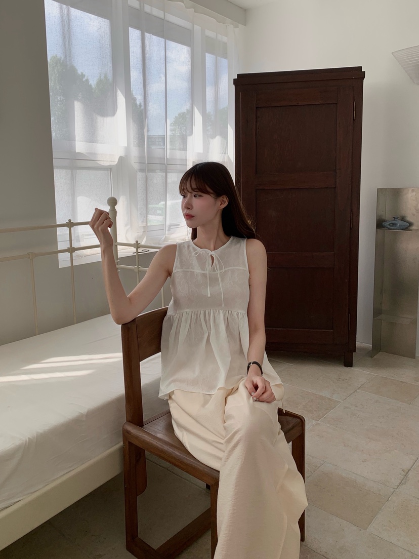 ALATE韓國直郵㊣女裝新品推薦熱賣25春夏人氣休閑時尚吊帶背心LEGACY吊帶/背心