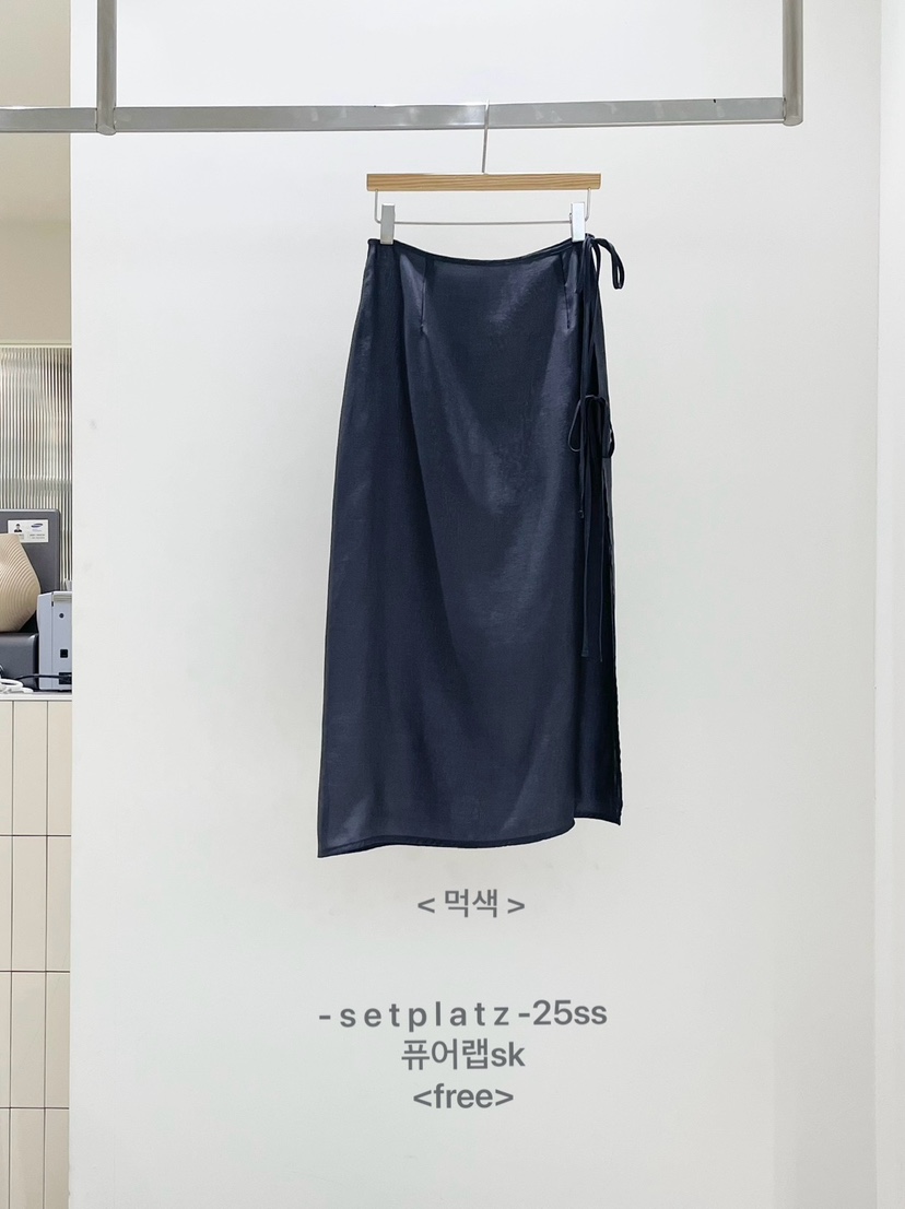 SETPLATZ韓國直郵㊣女裝新品熱賣25春夏推薦人氣休閑時尚長裙PLATZCLASSIC長裙圖色5