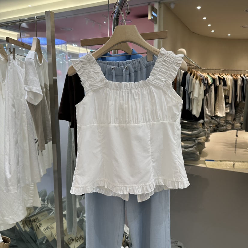 BINUS直郵韓國代購㊣女裝新品時尚25春夏熱賣推薦人氣吊帶背心BINUS吊帶/背心