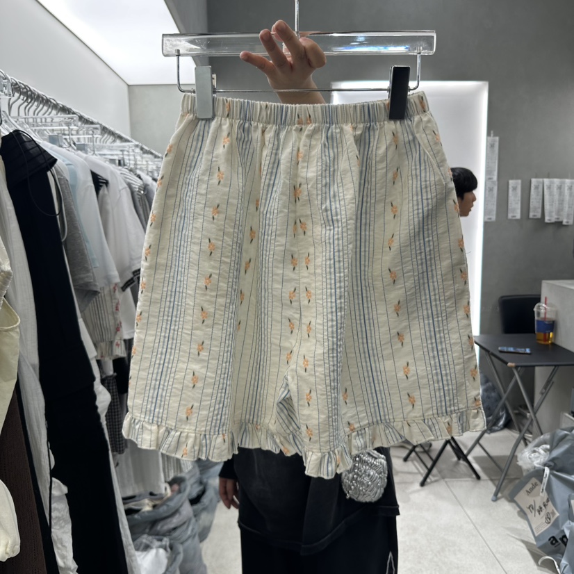 ANDE韓國㊣直郵東大門代購女裝新品時尚推薦人氣休閑熱賣短褲ANDE短褲