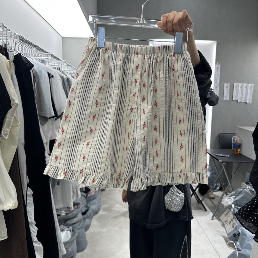ANDE韓國㊣直郵東大門代購女裝新品時尚推薦人氣休閑熱賣短褲ANDE短褲