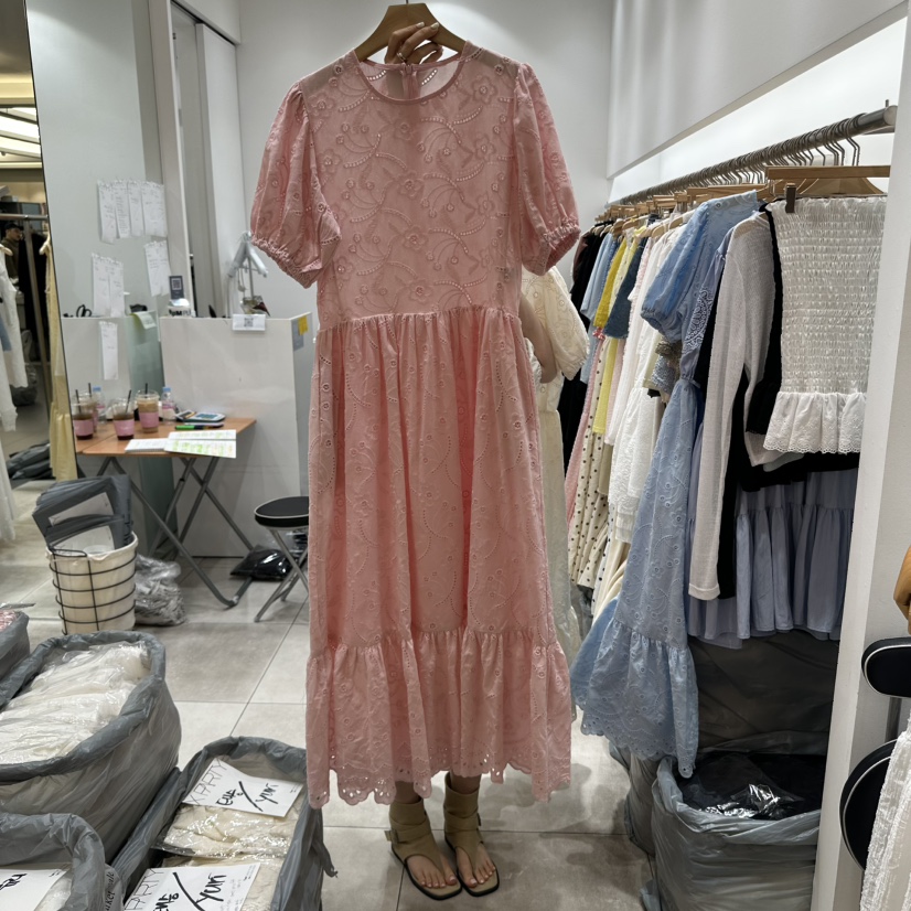 XPARTY韓國直郵㊣東大門實拍女裝新品人氣推薦25春夏連衣裙XPARTY連衣裙