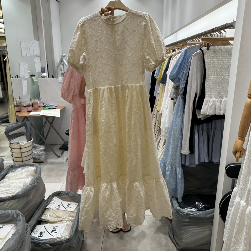 XPARTY韓國直郵㊣東大門實拍女裝新品人氣推薦25春夏連衣裙XPARTY連衣裙圖色2